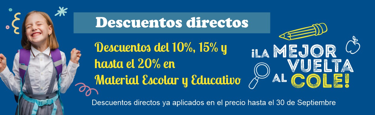 Descuentos 10,15 y 20 %